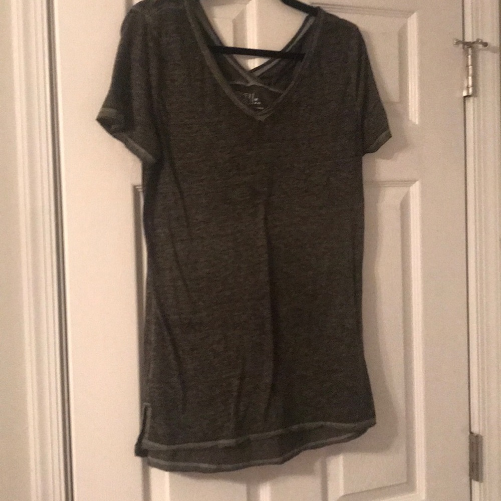 olive color tee